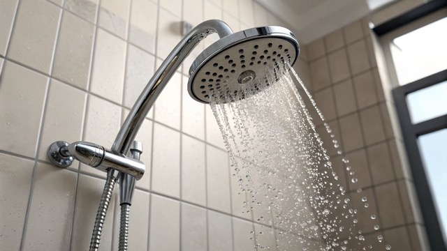 Pommeau de douche cylindrique